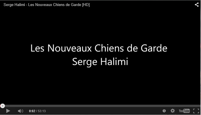 FILM : LES NOUVEAUX CHIENS DE GARDE (1h13)