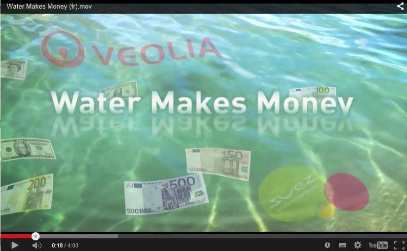 FILM : WATER MAKES MONEY (1h14)