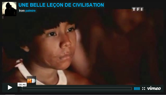 VIDEO : LECON de CIVILISATION en AMAZONIE (9min)